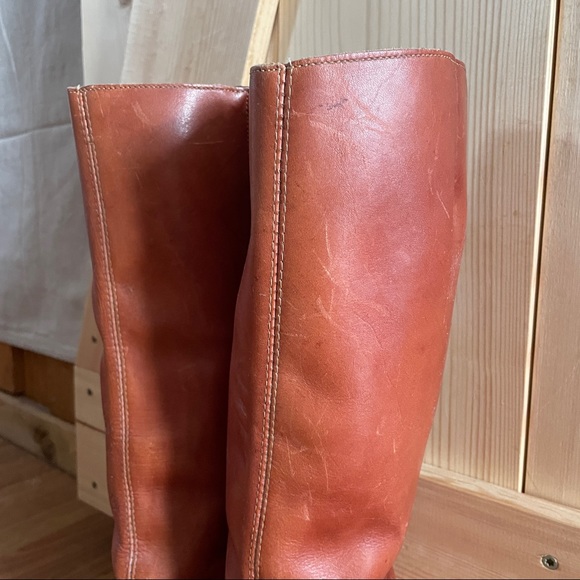 Vintage Leather Riding Boots - Picture 4 of 12